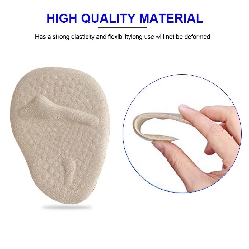 Miếng Lót Giày Bằng Silicone Chống Trượt Mát Xa Giảm Rung Ma Sát