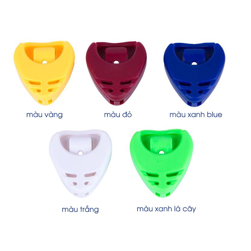 Hộp đựng móng gảy guitar ( Pick holder ) dán trên đàn tiện lợi - Giao màu ngẫu nhiên