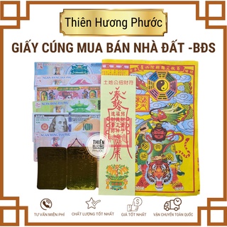 Giấy cúng cầu may mắn có linh phù