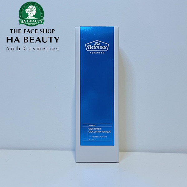 Nước hoa hồng dưỡng ẩm cân bằng trẻ hóa da kể cả da nhạy cảm The Face Shop Dr Belmeur Advanced Cica Toner 150ml