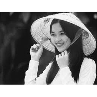 Nón lá nan tre chụp ảnh đẹp