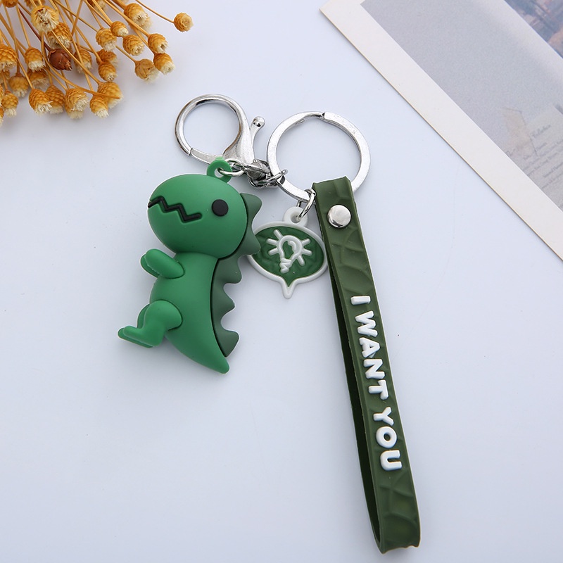 Móc Khóa Hình Khủng Long Dễ Thương