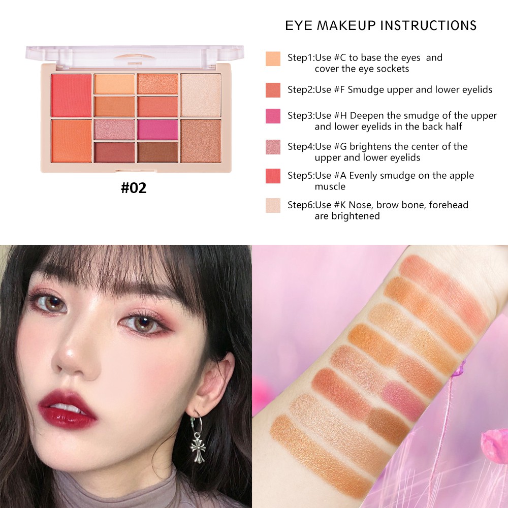 Bảng Phấn Mắt/Má Hồng/Phấn Bắt Sáng Saniye E225 Chuyên Nghiệp 27g | BigBuy360 - bigbuy360.vn