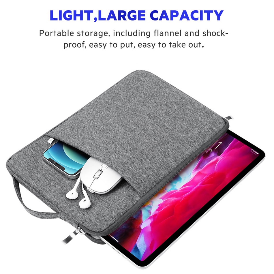 Túi Đựng Máy Tính Bảng Samsung Galaxy Tab S8 Ultra 14.6 S8 S7 PE Plus 12.4 Tab A8 10.5 S6 Lite 10.4 S5e A7 T500 2022 Chất Lượng Cao