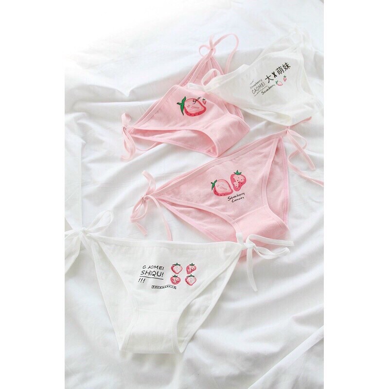 Quần lót nữ cotton buộc dây sườn sexy quyến rũ nhiều màu đẹp lạ