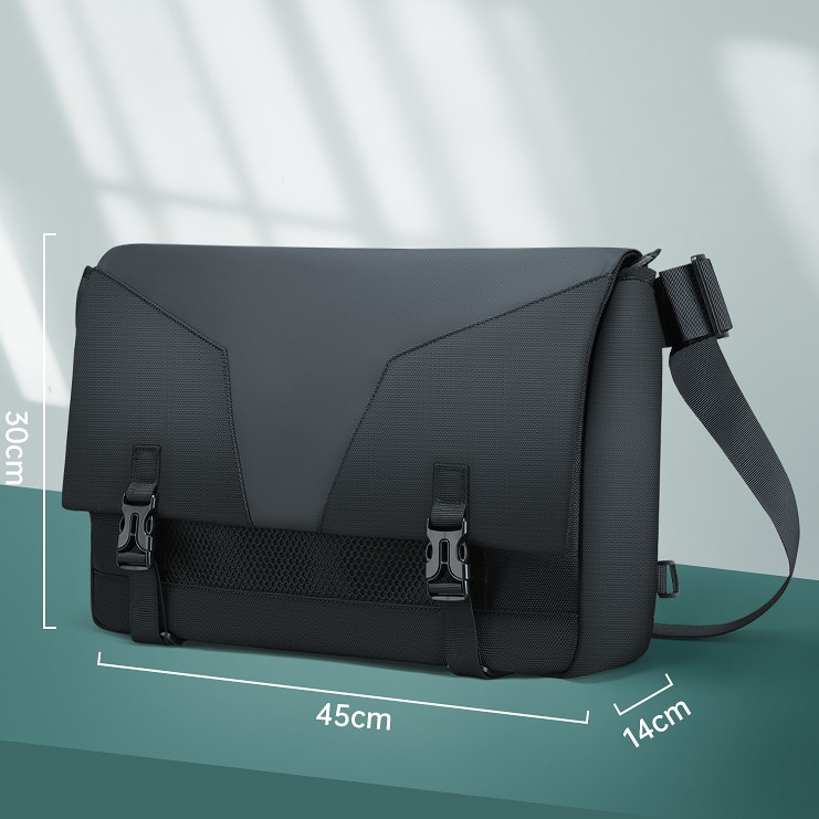 Túi đeo chéo Mark Ryden vải Oxford chống thấm nước đựng laptop 15.6 inch