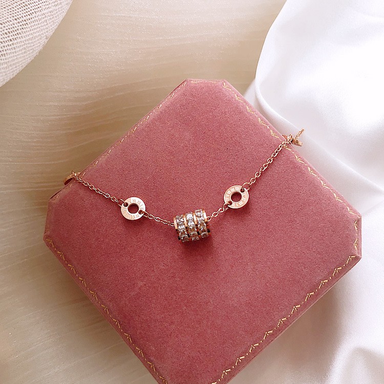 Vòng Tay Thép Titan Khắc Số La Mã Đơn Giản Thời Trang Hàn Quốc Cho Nữ | BigBuy360 - bigbuy360.vn