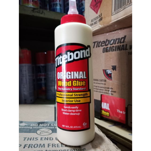 Keo sữa dán gỗ Đỏ Titebond Original wood glue ( Cam kết chính hãng ) 16 FL.OZ 473ml