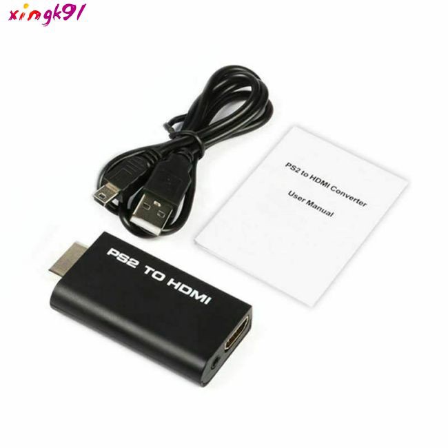 For Sony Playstation 2 PS2 to HDMI Converter Adapter Adaptor Cable HD