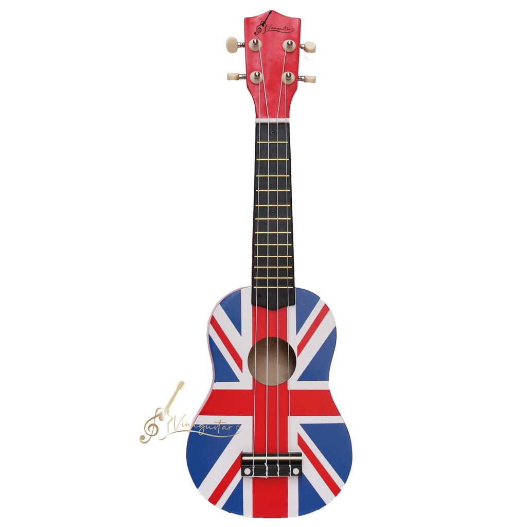 Đàn Ukulele Soprano Gỗ 21inch Nhiều Hình Full SP2 Tặng PK- Vinaguitar Bảo Hành 2 năm