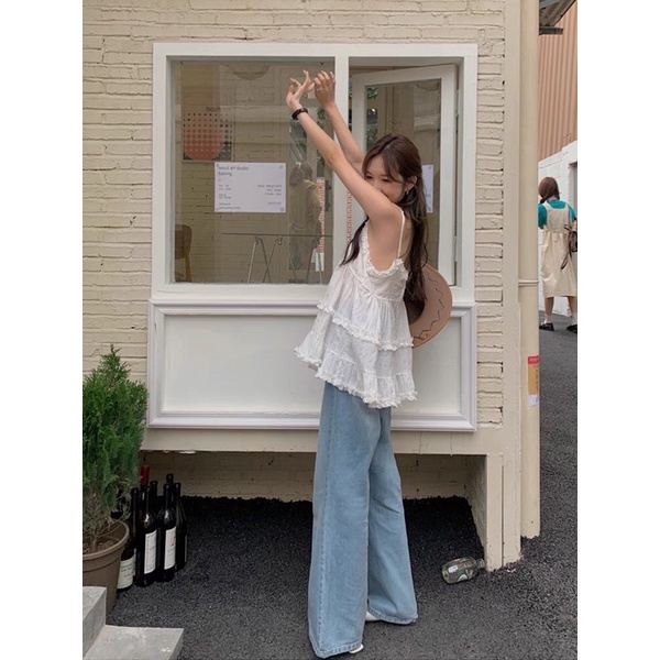 ÁO 2 DÂY PHONG CÁCH RETRO KÈM ẢNH THẬT