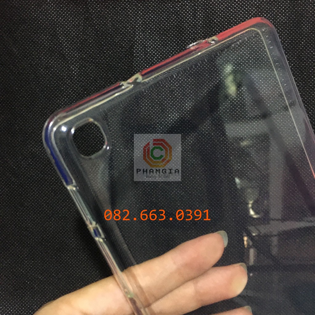 Ốp lưng TAB Samsung Galaxy Tab with S Pen (P205) dẻo trong suốt bảo vệ mặt lưng máy