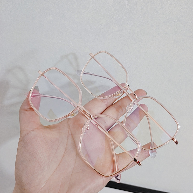 Mắt Kính Chống Bức Xạ Phong Cách Hàn Quốc Cho Nữ