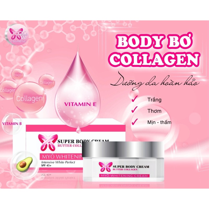 KEM BODY BƠ🥑🥑COLLAGEN MYÔ (Chính Hãng)