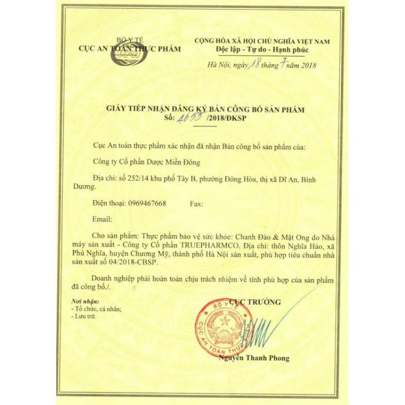 Siro Chanh Đào Mật Ong ⚡ CAM KẾT CHÍNH HÃNG ⚡ giúp bổ phổi nhuận phế