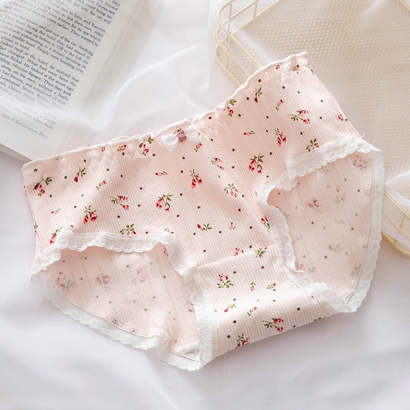 Quần lót nữ cotton, combo 5 quần chíp Q1718 cute dễ thương cao cấp kháng khuẩn nâng mông, đồ lót - UStyles