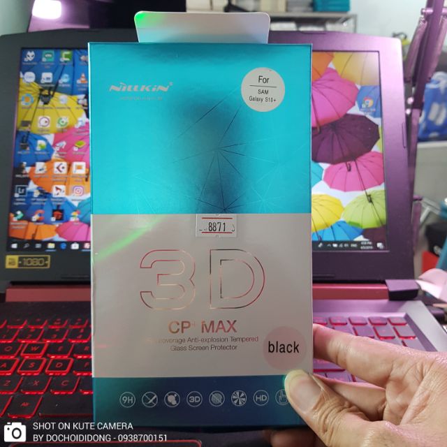Dán cường lực Samsung Galaxy S10 Plus Nillkin 3D CP+ Max
