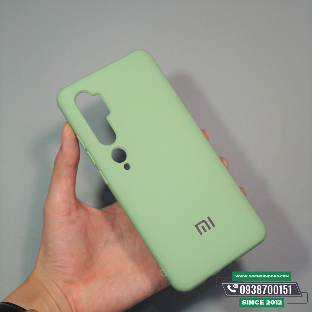 Ốp Lưng Xiaomi Mi Note 10 Pro Silicon Chống Bẩn Cao Cấp