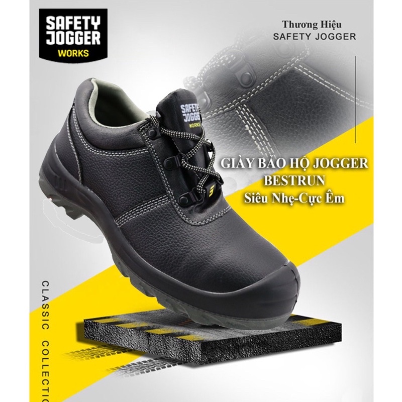 GIÀY BẢO HỘ LAO ĐỘNGJOGGER BESTRUN S3 TIÊU CHUẨN