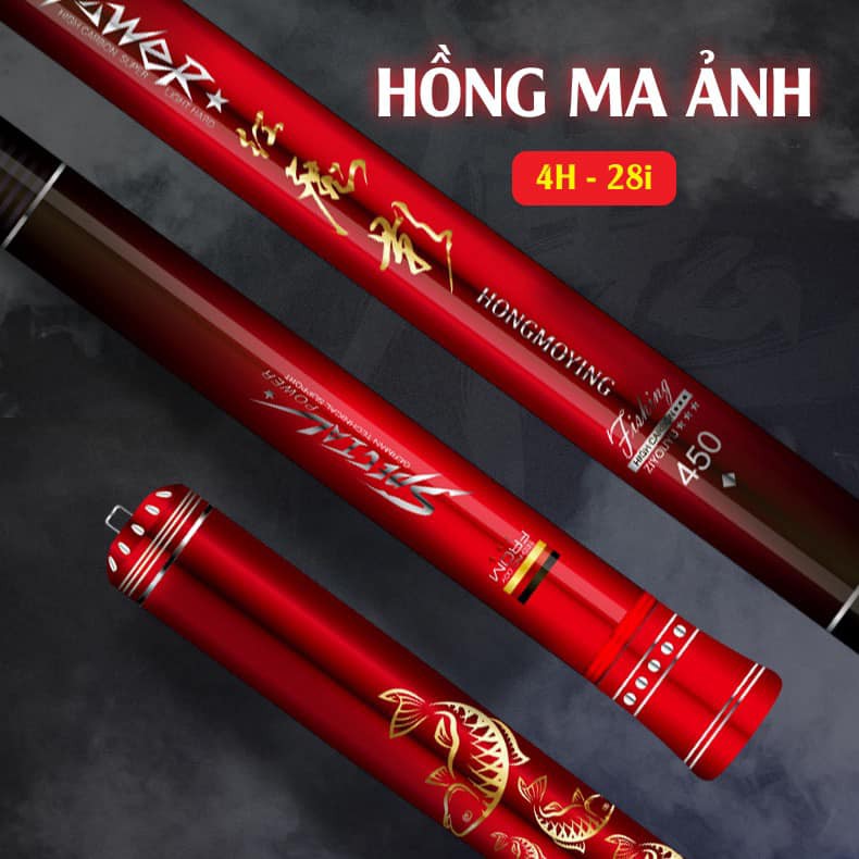 Cần câu tay Guide Hồng Ma Ảnh 4H 28i