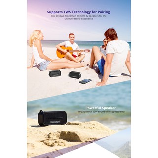 Loa bluetooth Tronsmart Element T2 chống nước IPX56