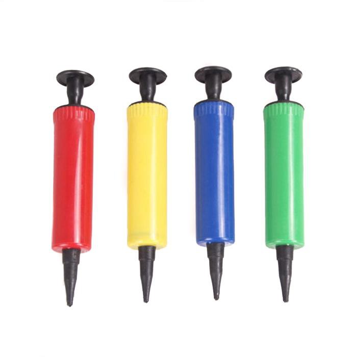 Ống bơm hơi thổi khí mini cầm tay bằng nhựa cho bong bay gối hơi, phao bơi, bong bóng số sinh nhật, thú hơi banh đồ chơi