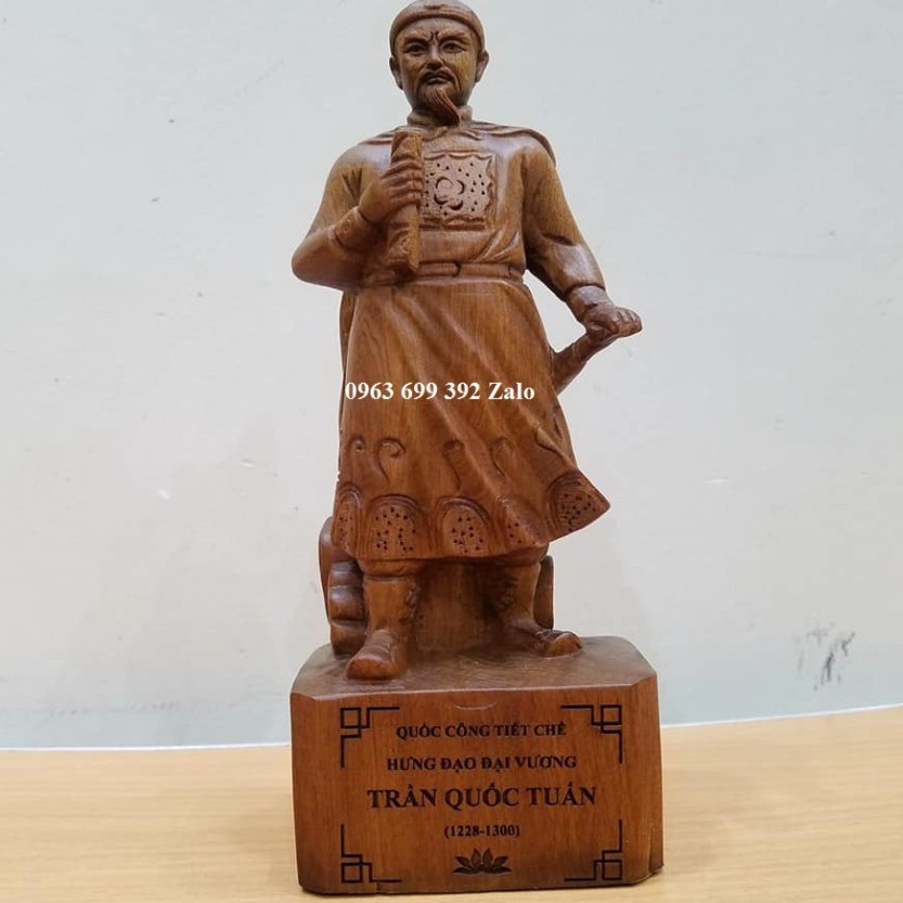 Tượng trần quốc tuấn, hưng đạo vương, đức thánh trần [RẺ SẬP SÀN]