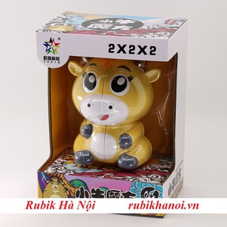 Rubik hình yuxin trâu 2021