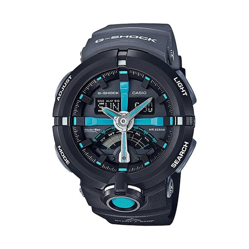 Dây Đeo Cao Su Màu Đen Cho Đồng Hồ Casio G-shock Ga-500 Ga 500 Ga500