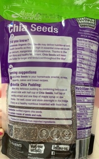 Hạt chia Úc Absolute Organic 1KG