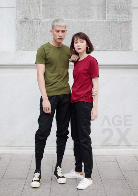 Áo Thun Nam Nữ #AGE2X Màu 1-12 | BigBuy360 - bigbuy360.vn