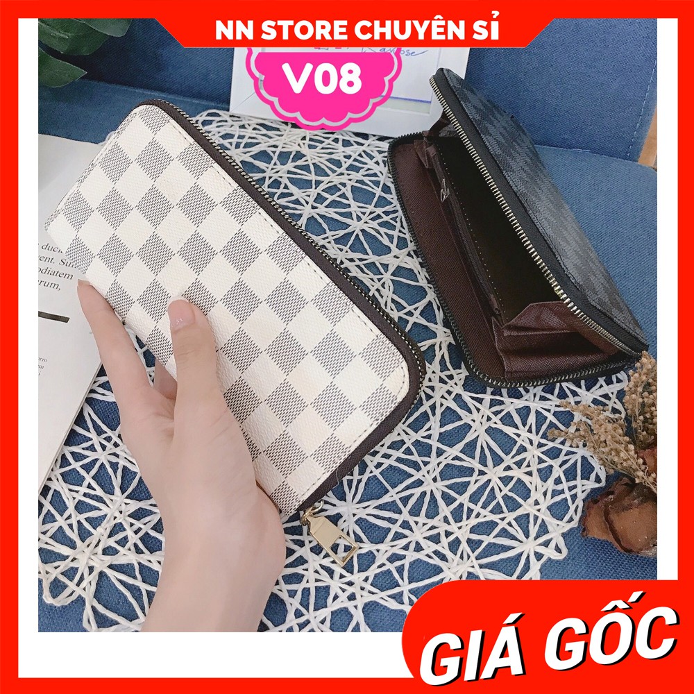 VÍ DA IN LOGO CHUẨN QC SIÊU ĐẸP ❤ ẢNH THẬT❤ VÍ NỮ