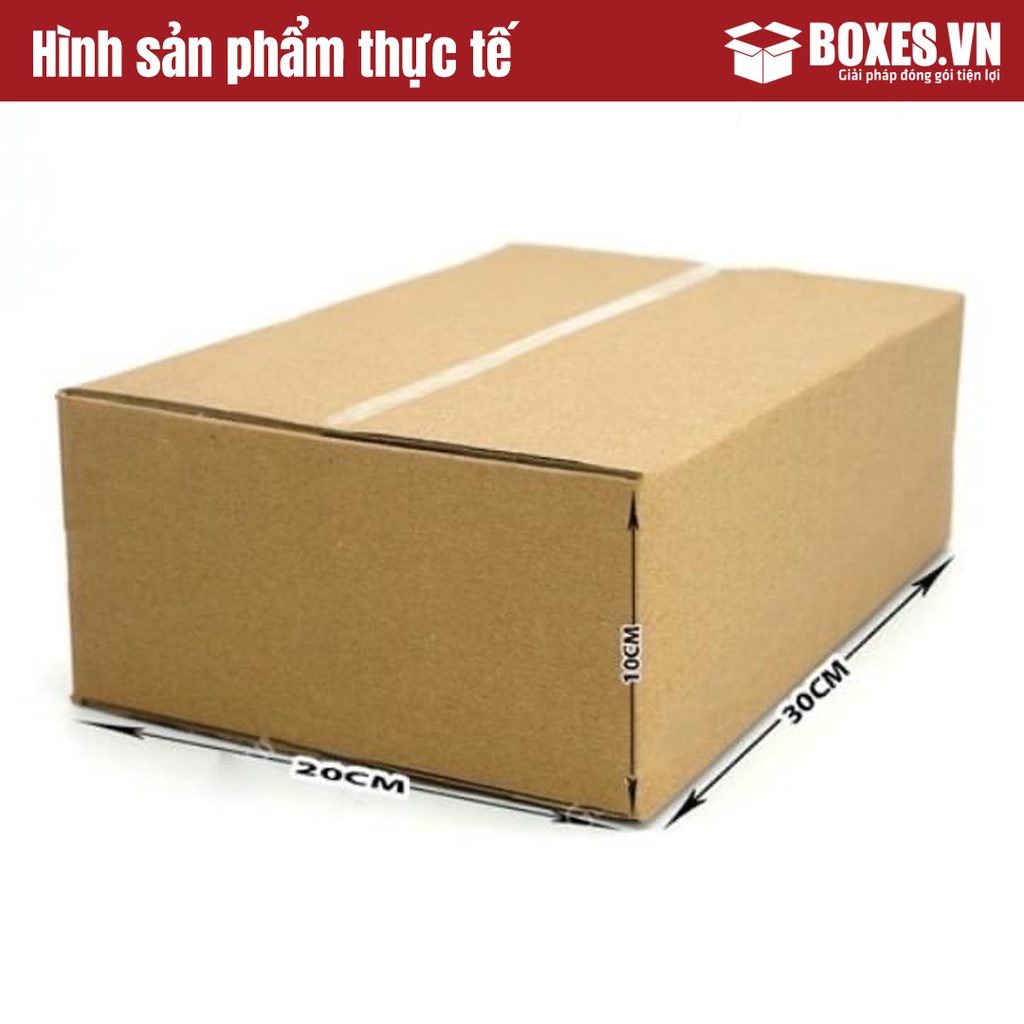 30x20x10 Combo 20 hộp Carton đóng gói hàng giá tại xưởng