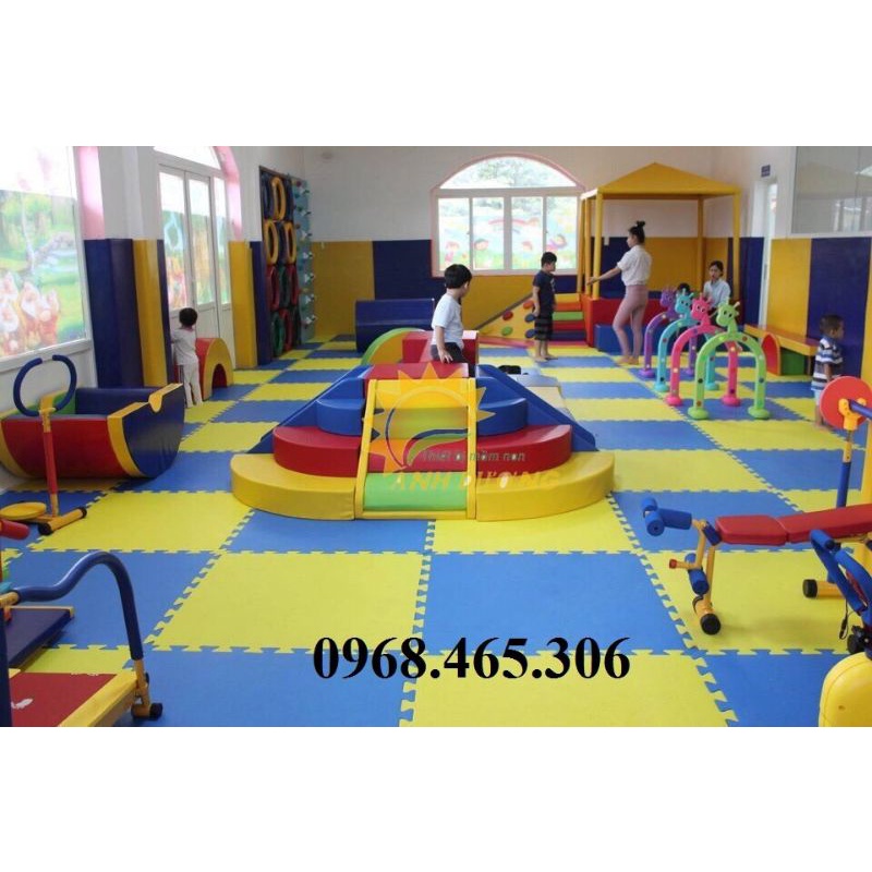 Thảm xốp 2 mặt nhiều màu - Kích thước 1m