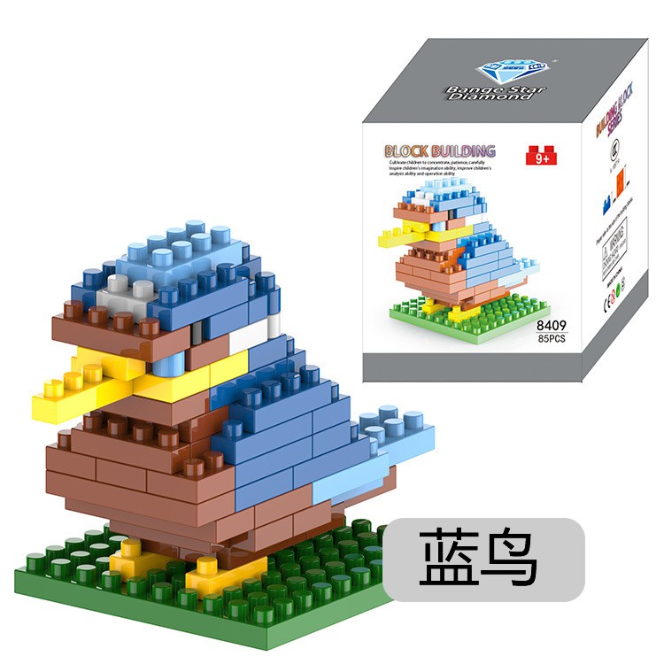 Đồ chơi lego xếp hình khối gạch mô phỏng động vật