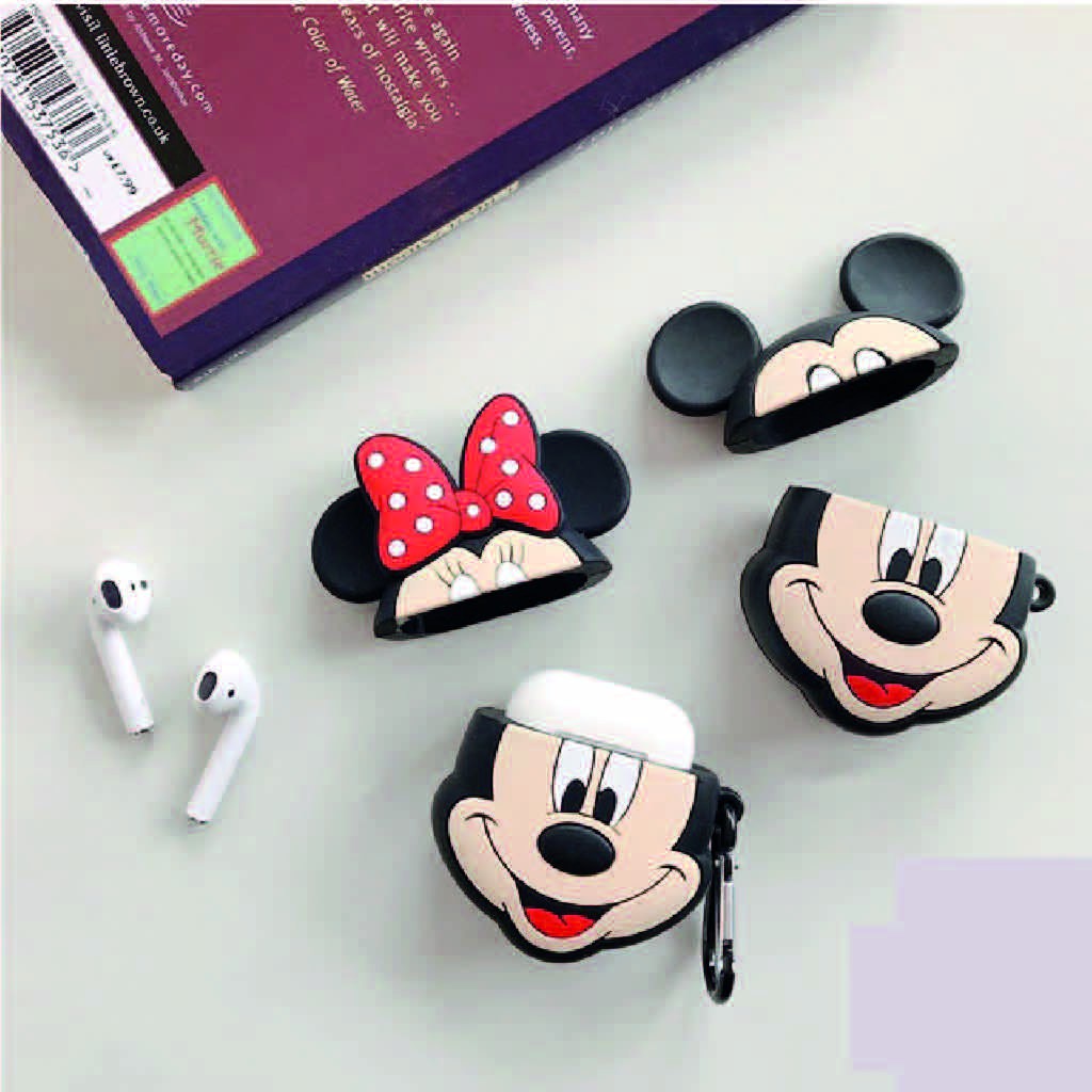 Airpods Case MICKEY &amp; MINNIE Case Tai Nghe Không Dây Airpods 1/2/i12 - MOBILE89