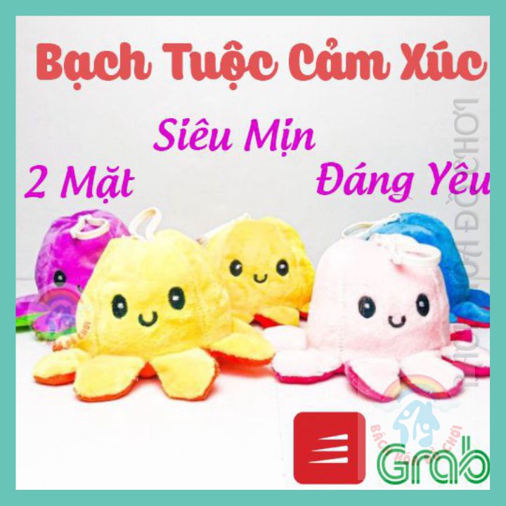 Bạch Tuột Cảm Xúc  💖𝑭𝑹𝑬𝑬𝑺𝑯𝑰𝑷💖 Gấu Bông - 2 Size