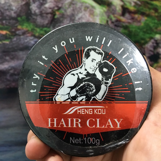 Sáp vuốt tóc Hair Clay Heng Kou, tạo kiểu cứng giữ nếp tốt cho tóc, hương thơm dịu nhẹ