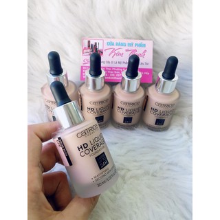 Kem Nền Catrice HD Liquid Coverage Foundation tone 020