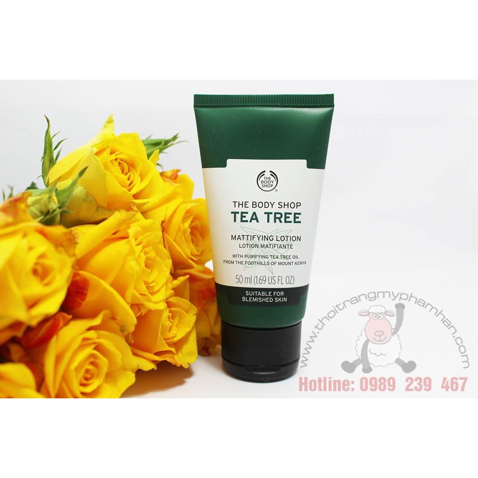 KEM DƯỠNG BAN NGÀY TEA TREE MATTIFYING LOTION