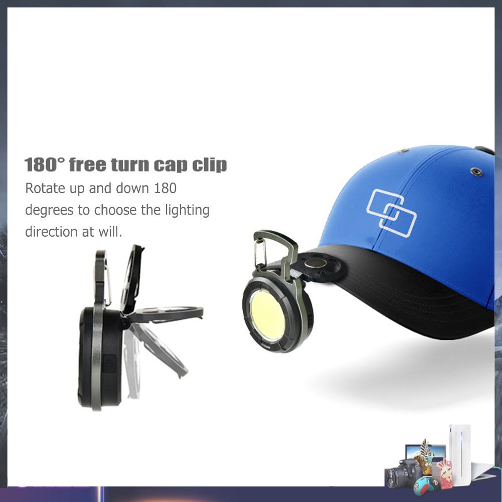 Móc Khóa Đèn Pin LED USB Mini Dùng Trong Trường Hợp Khẩn Cấp