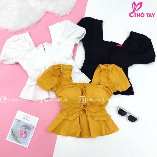 Áo peplum bigsize