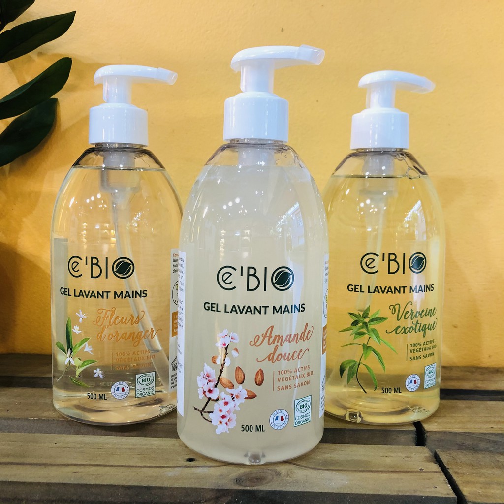 Gel rửa tay hữu cơ Gravier Cé Bio 500ml