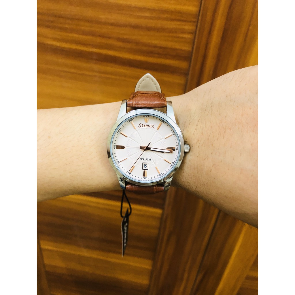 Đồng hồ nam Stlmex - brown 40mm, mặt kính saphire cao cấp | BigBuy360 - bigbuy360.vn