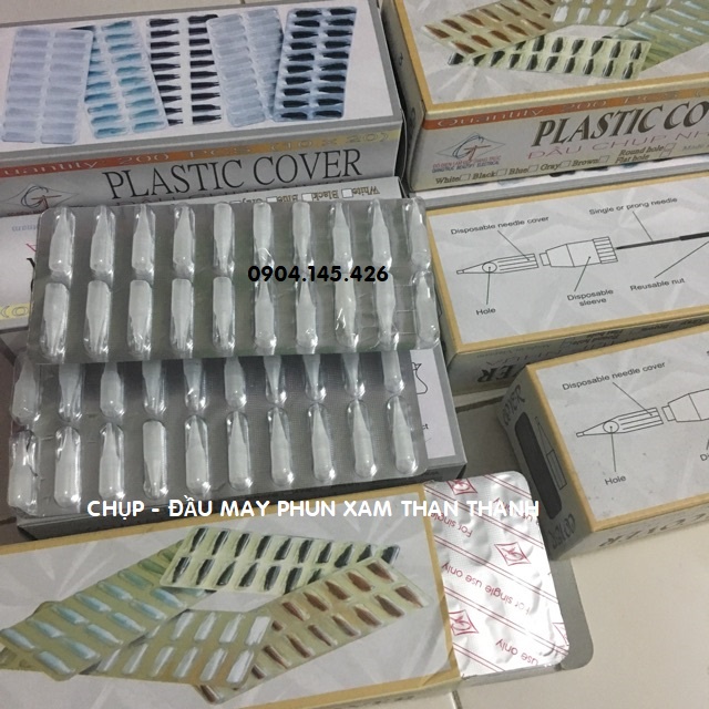 Đầu ngòi, đế ngòi kim 1 , 3, sọc đế máy phun xăm thần thánh