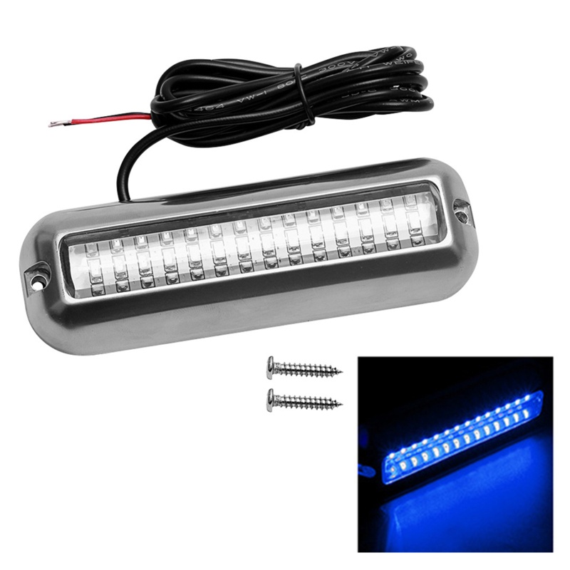Đèn LED Chiếu Sáng Dưới Nước IP68 80W 42 Bóng Cho Tàu Thuyền