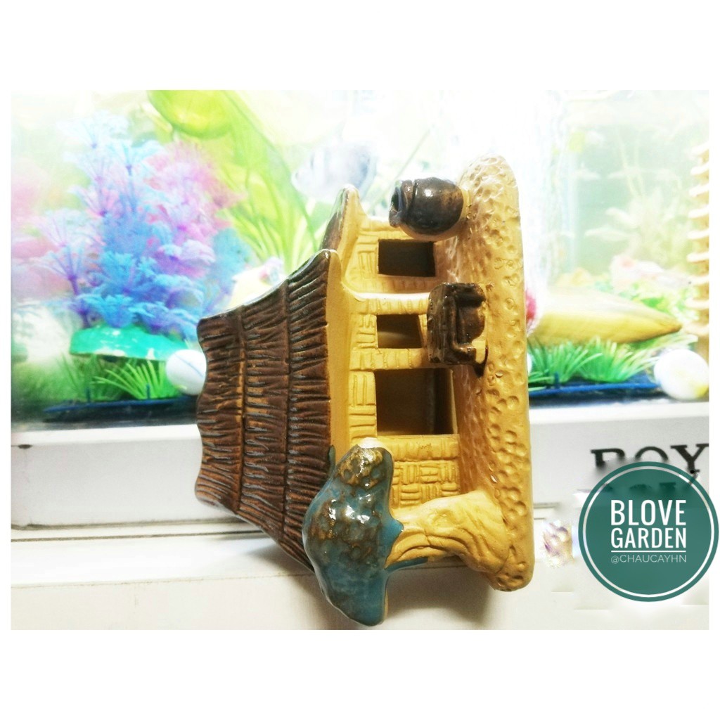 [GIÁ SỐC - GIẢM 30%]Nhà nấm trang trí bể cá, non bộ, tiểu cảnh sân vườn