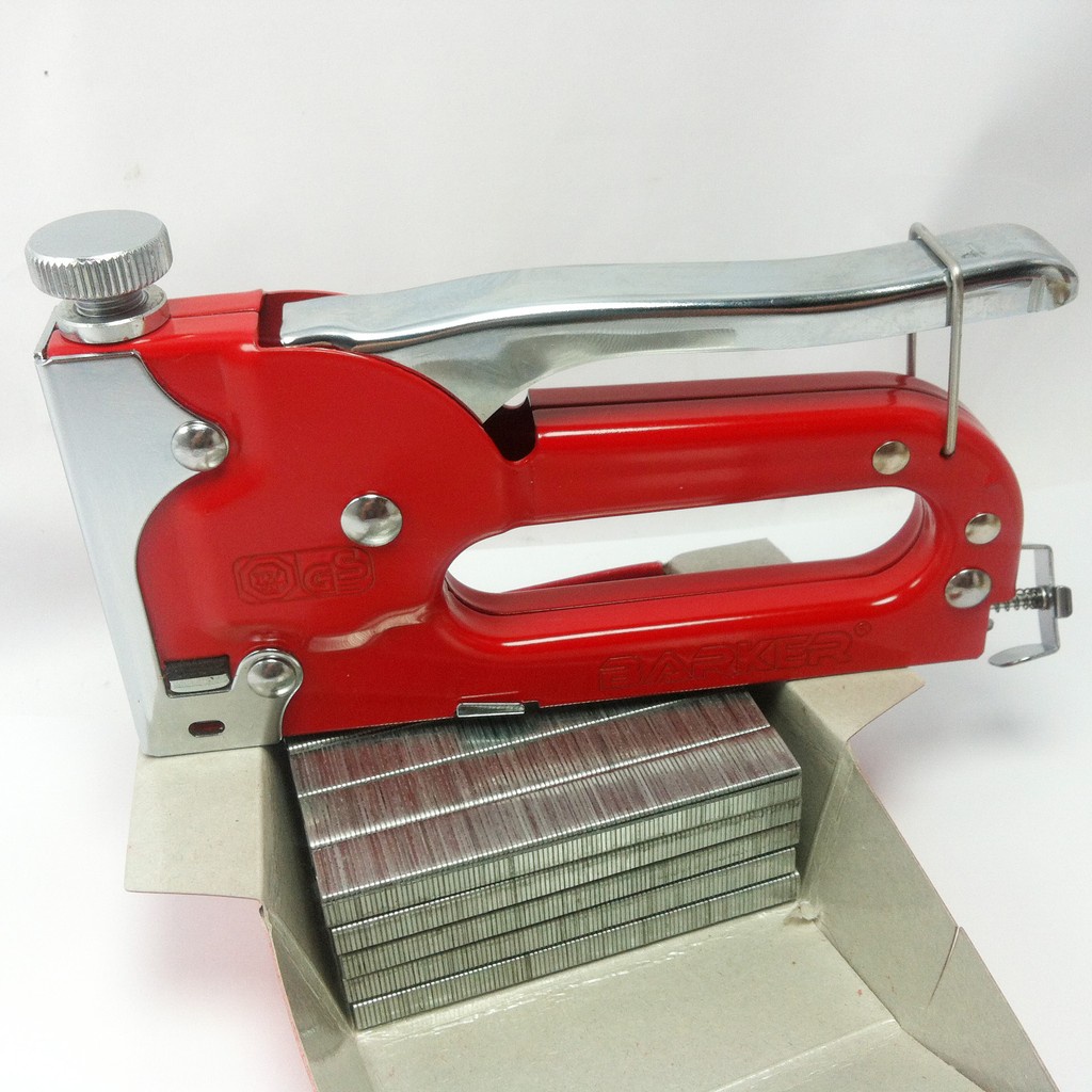 Súng bắn ghim - Kìm bắn đinh ghim cầm tay có tăng lực, đa năng, tiện dụng - Tặng hộp 5000 ghim 16/6 ĐỨC NGUYEN