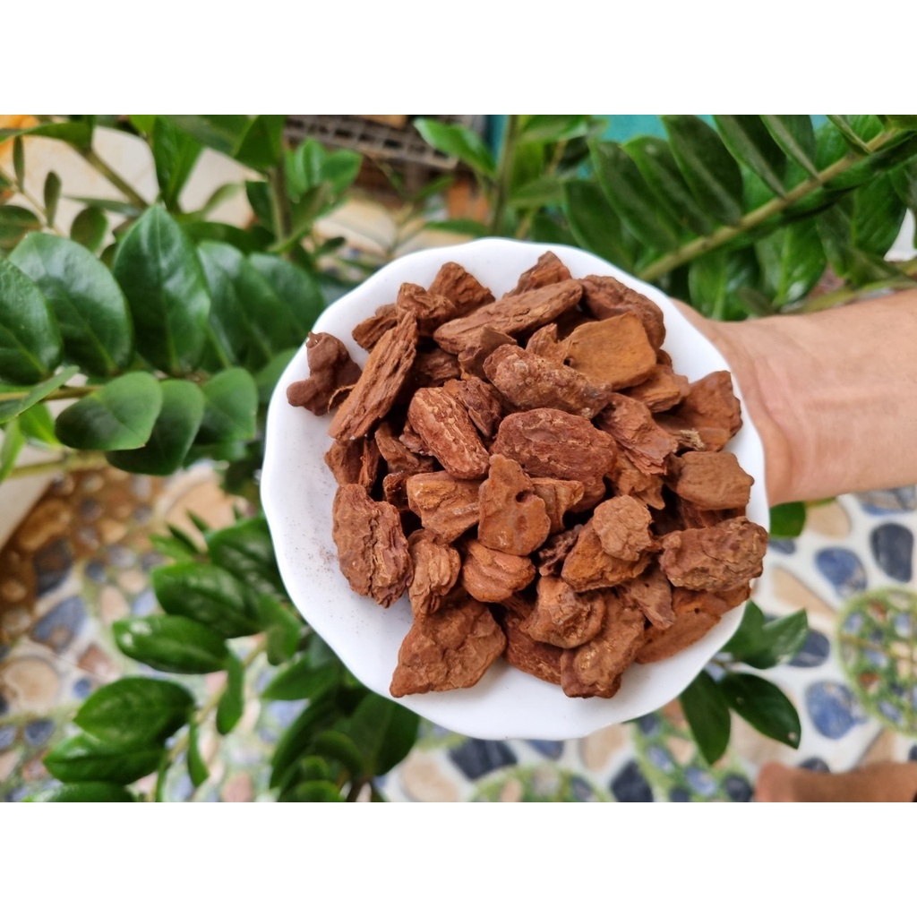 1 bao vỏ thông đủ các size trồng hoa lan cây cảnh gói 1 kg
