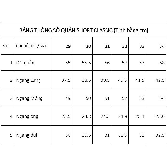 Quần shorts nam classic 335 Vĩnh Tiến - HG2-B012